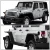 Nadkola szerokość Snakeman 4WD przód 18 cm tył 14,5 cm Jeep Wrangler JK